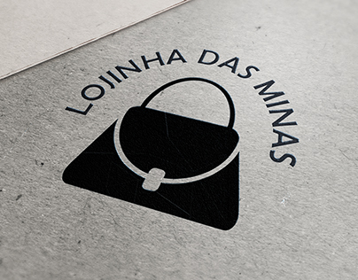 Lojinha das Minas - Logotipo e Mídia Social