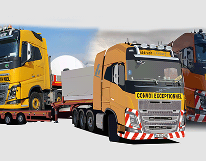ZK Heavy Transport-Volvo FH16 750 8x4 | Illustration