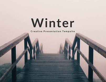 Winter Minimal Template