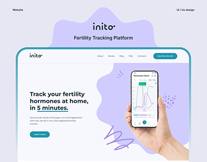 Inito | Fertility Tracking Platform |Ui Ux