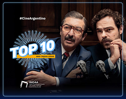 TOP 10 #CineArgentino | Infografía