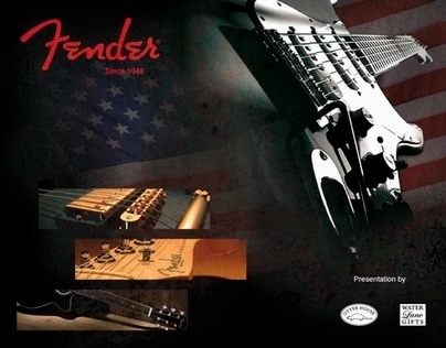 Fender Licence Product Design and Presentation