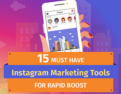 Instagram Marketing Tools Infographic