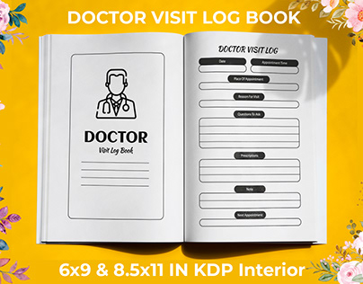 Doctor Visit Log Book
