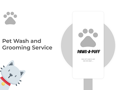 UI/UX | Pet Wash & Grooming Service