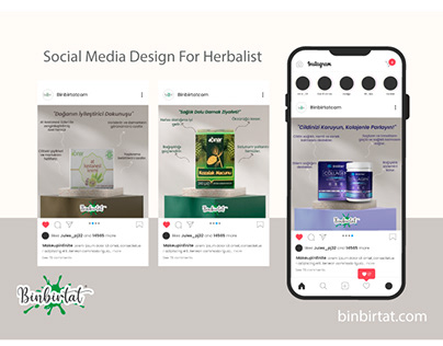 Social Media Post Design For Herbalist