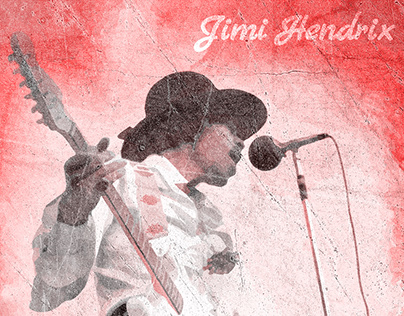 Legends Never Die | A Digital Painting of Jimi Hendrix