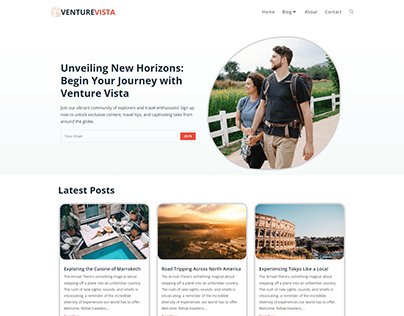 Venture Vista Blog Website