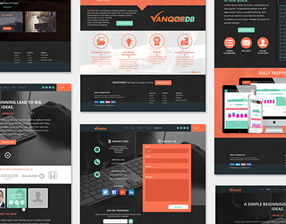 Vanqor Website Design