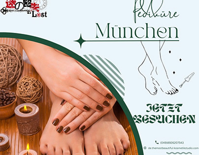 Eleganz für Ihre Füße bei Pediküre München