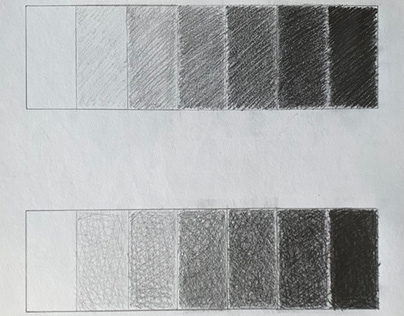 7 Value Strips (graphite)