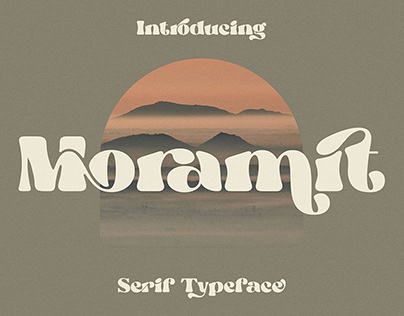 Moramit - Rounded Serif Font