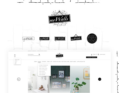 MyWalls. E-commerce template