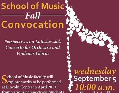 Ithaca College School of Music Designs