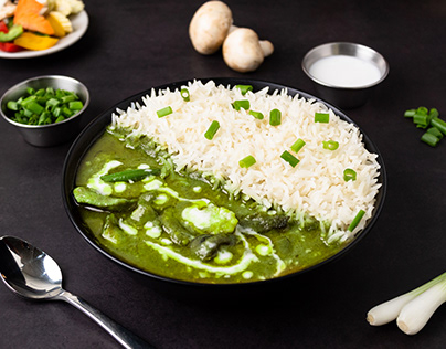 Thai Green Curry - Food Photography - Hyderabad