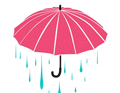 Raining in the Umbrella