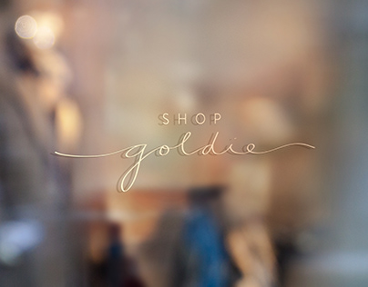 Project thumbnail - Shop Goldie // Brand Identity