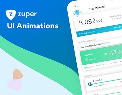 Zuper UI Animations