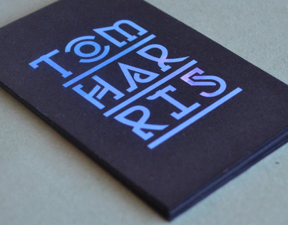 Tom Harris branding & business cards