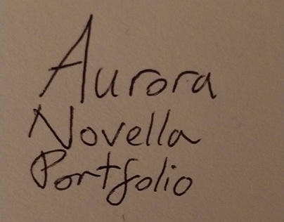 Aurora Novella Fine Arts Portfolio