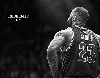 LeBron James – Redeemed Nike Poster