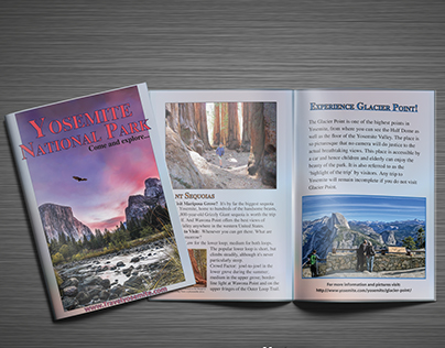 Yosemite National Park Brochure