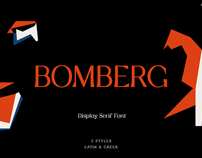 Project thumbnail - BOMBERG Serif Font