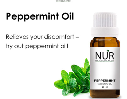 Peppermint oil post
