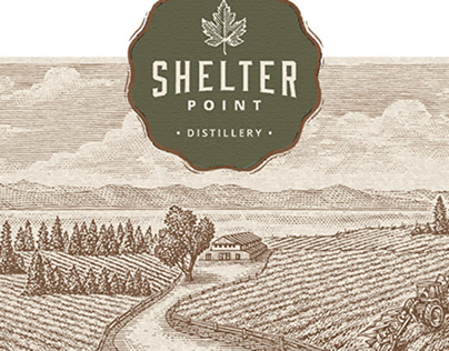 Shelter Point Distillery rendered by Steven Noble