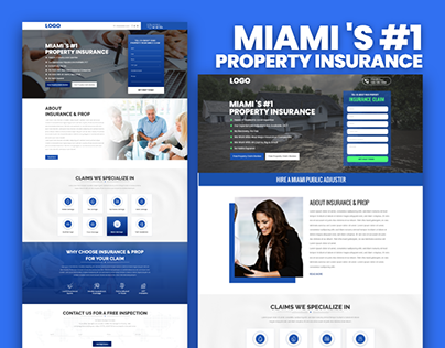 Property Insurance - Landing Page