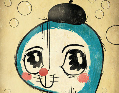 Portrait of Doraemon's Creator