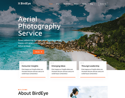 BirdEye - Aerial Photography Template Kit