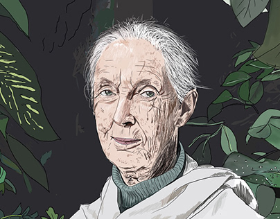 Portrait Jane Goodall