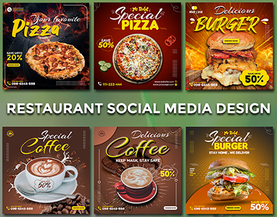 Restaurant Social Media Design