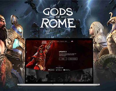 Gameloft - Webdesign