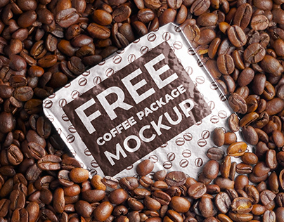 FREE Coffee Package Mockup