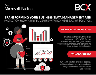 BCX | Microsoft Redstor | Infographic