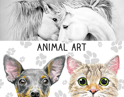 Animal art and illustration