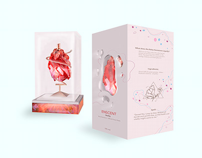 Enscent - Fictional Perfume - Packaging Design