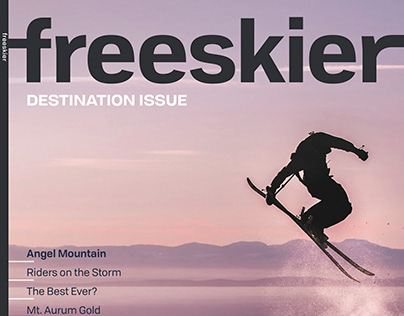 Freeskier Magazine Rebrand