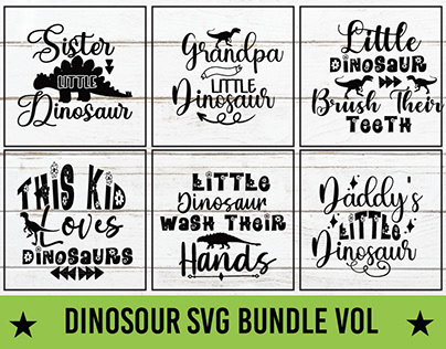 Dinosour SVG Bundle