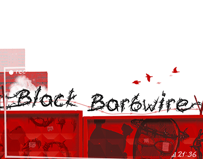 Black Barbwire - Display Typeface