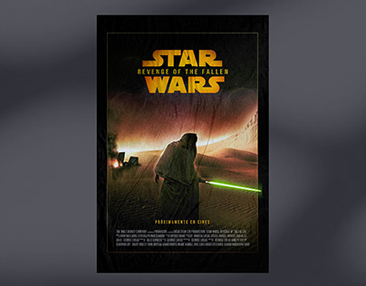 Diseño Poster de Star wars