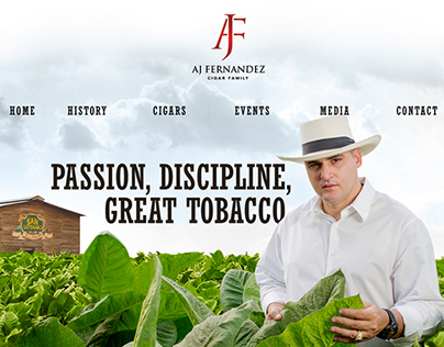 AJ Fernandez Cigar Website