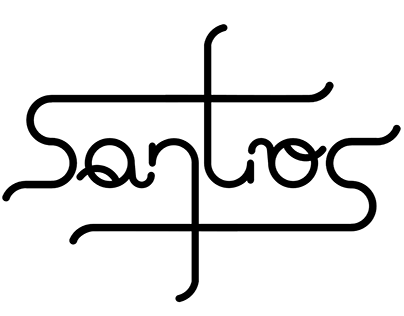 Ambigram - Santos