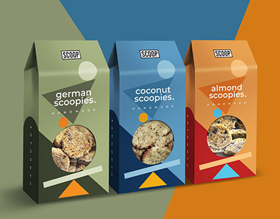 Scoopies | Packaging design for Scoop cookies