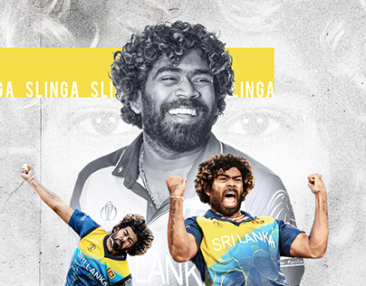 Lasith Malinga ( Sri Lankan Cricketer ) Poster