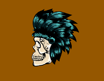 Skull Indian Apache