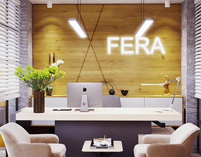 Consept Director Room Design for Fera Schools ♦️