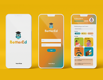 BetterEd Busuiness Idea Branding and Prototype